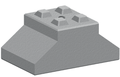 Legato Interlocking Concrete Block LG- SPREADER