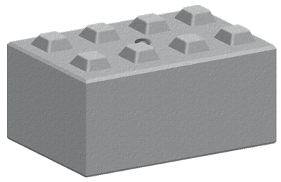 Legato Interlocking Concrete Block LG8