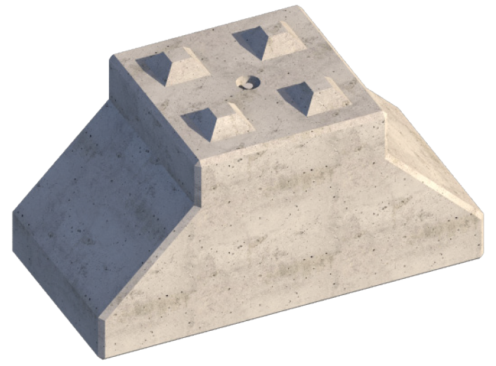 Legato Interlocking concrete block LG Spreader Legato Interlocking concrete block LG Spreader