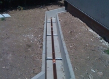 concrete troughs
