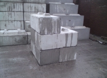Hoarding Blocks - Kentledge Interlocking blocks