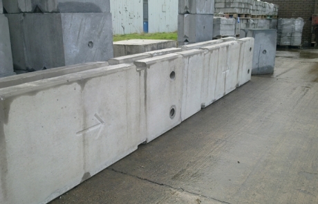 Temporary Vertical Concrete Barrier