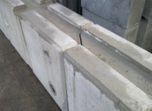 Temporary Vertical Concrete Barriers