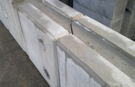 Temporary Vertical Concrete Barriers