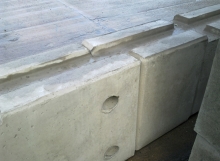 Temporary Vertical Concrete Barriers