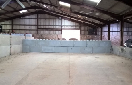 Grain Stores - Interlocking Concrete blocks