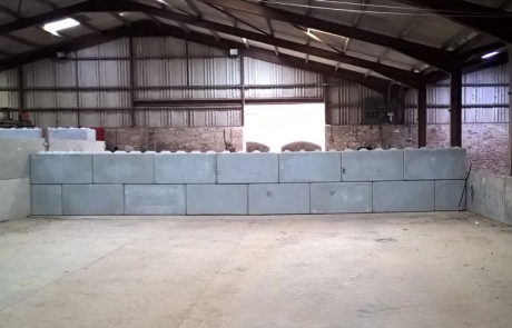 Grain Stores - Interlocking Concrete blocks