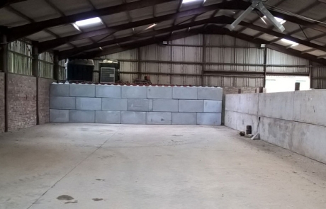 Grain Stores - Interlocking Concrete blocks