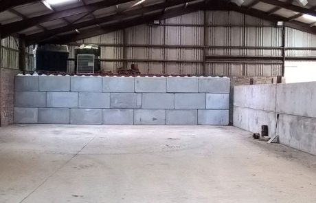 Grain Stores - Interlocking Concrete blocks