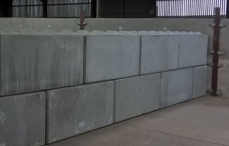 Grain Stores - Interlocking Concrete blocks