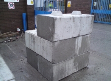 Scaffold Counterweights - Duo Precast Blocks