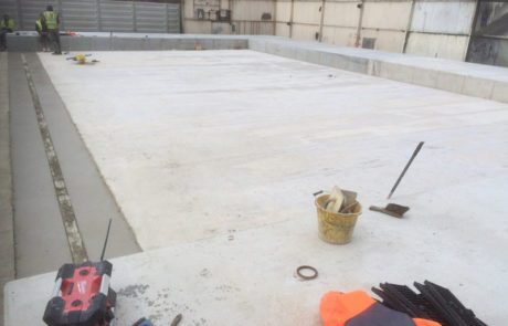 Legato concrete blocks for roof structures - Charlton
