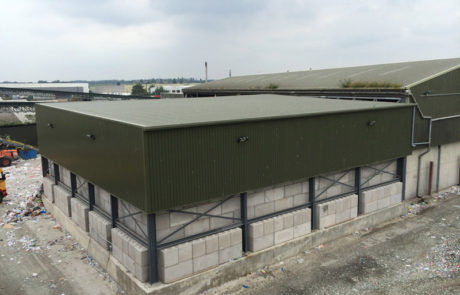 Legato concrete blocks for roof structures - Crayford-Building