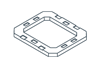 Manhole Seating Ring 1 Part750mm x 600mm x 65mm