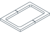 Manhole Seating Ring 2 Part1200mm x 675mm x 70mm