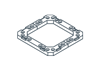 Manhole Seating Ring2 Part600mm x 600mm x 65mm