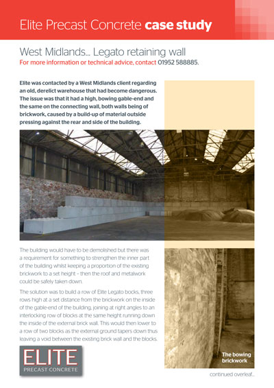 Case Study - Legato Blocks - West Midlands - Derelict Warehouse