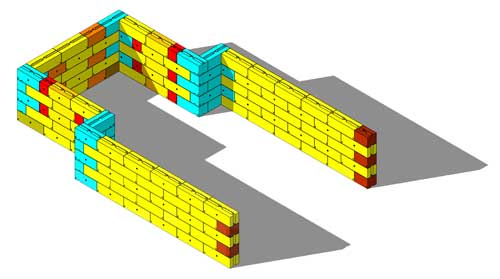 Storage-Bays-Vee Material Storage Bays