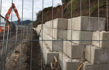 Legato Coastal protection, erosion wall