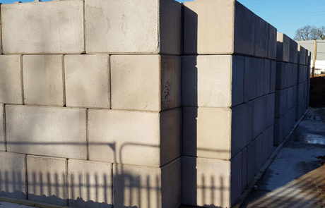 Legato block retaining wall