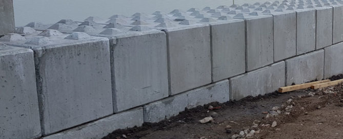 interlocking concrete blocks